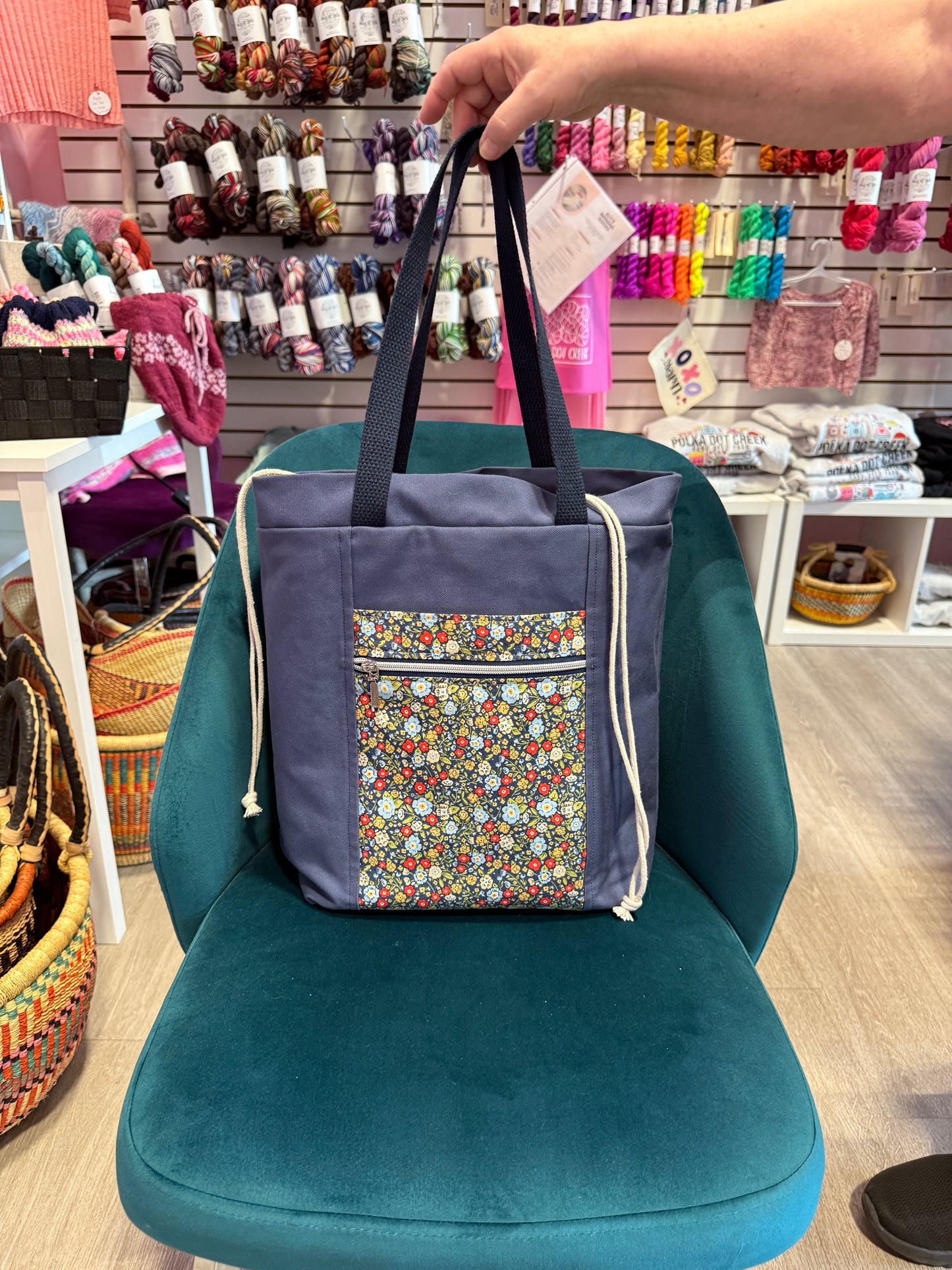 Large Firefly totes by Creek Garden Crafts