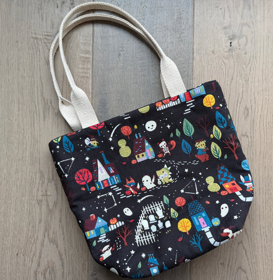 Halloween Block Party Tote