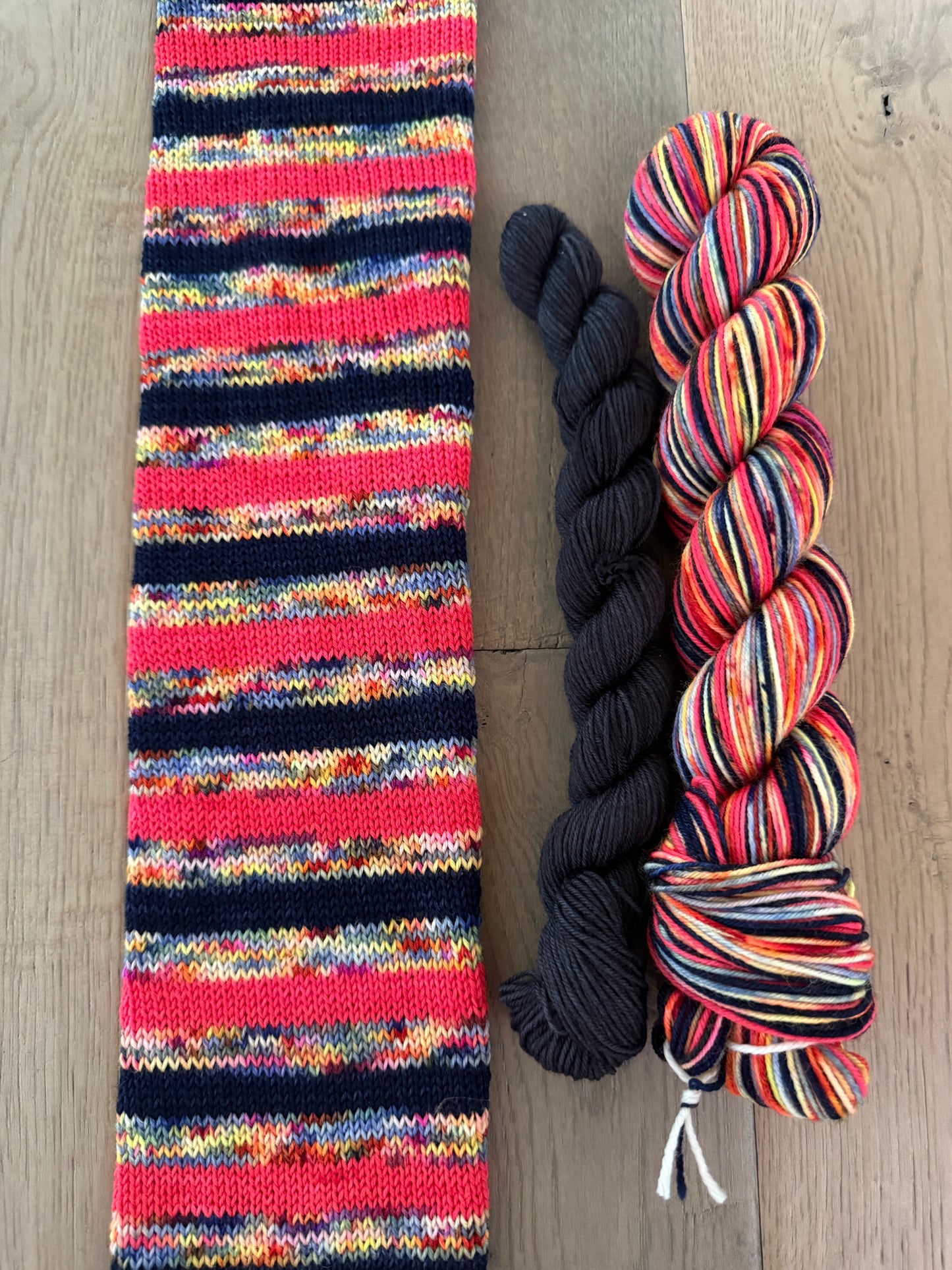 Halloween Block Party Self Striping Yarns