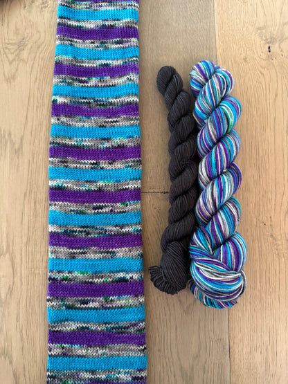 Halloween Block Party Self Striping Yarns