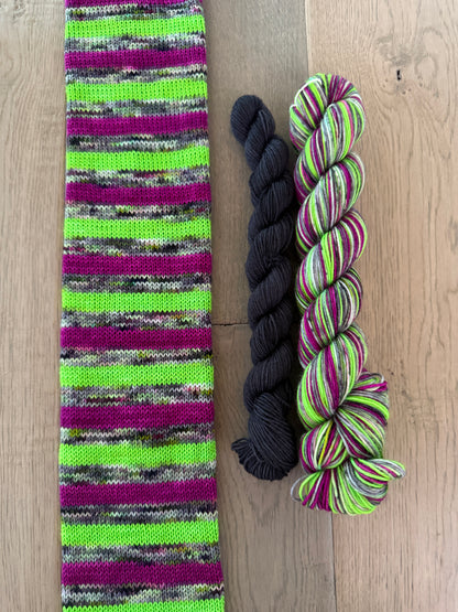 Halloween Block Party Self Striping Yarns