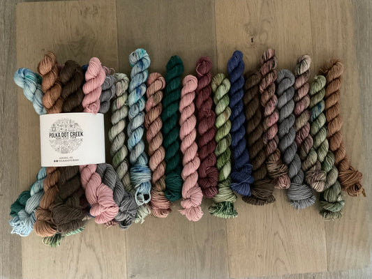 The Mountains are calling mini skein bundle