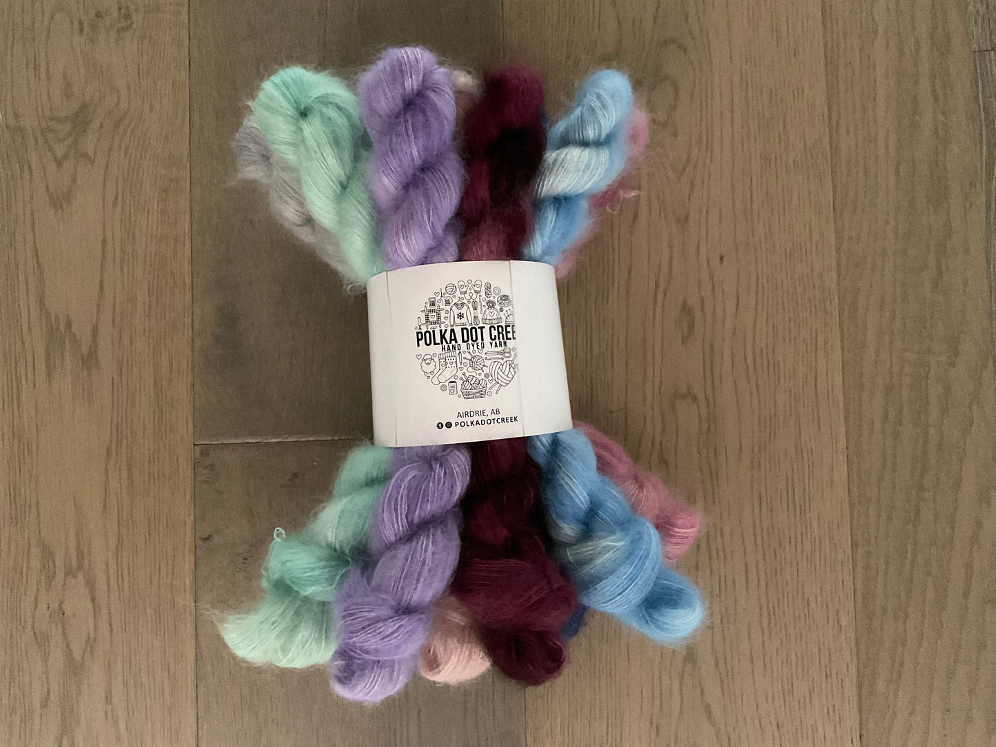 Gemstones Mohair Bouquet