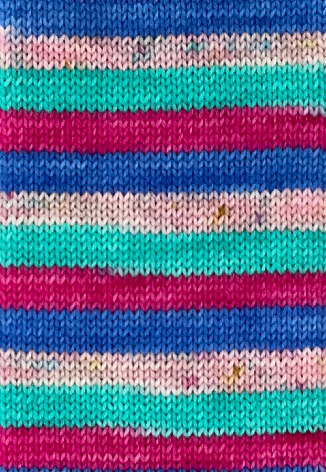 Bubble Gum Fingering Self-Striping Sock Set