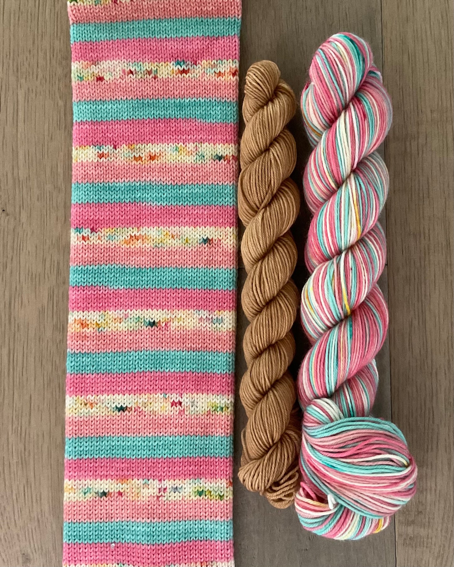 Funfetti Fingering Self-Striping Sock Set