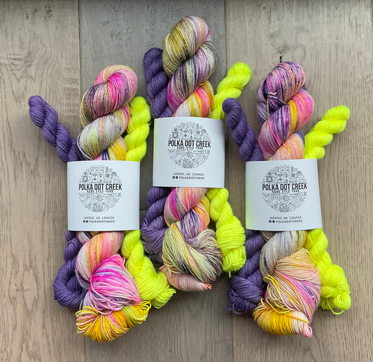 Lavender Lemonade Fingering Sock Set
