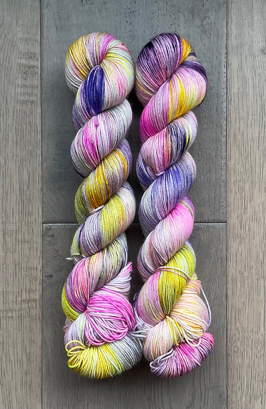 Lavender Lemonade Fingering Skein