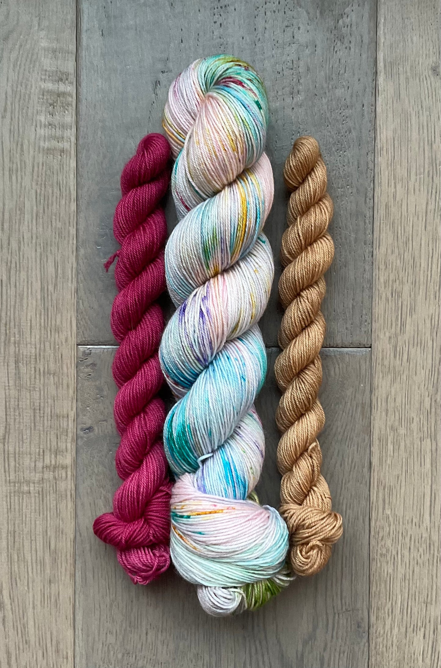 Bubble Gum Fingering Sock Set