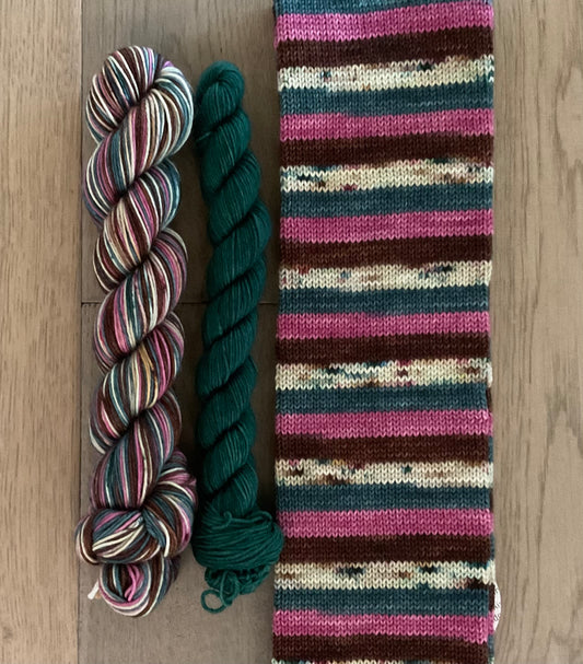 One More Chapter Fingering Self-Striping Sock Set