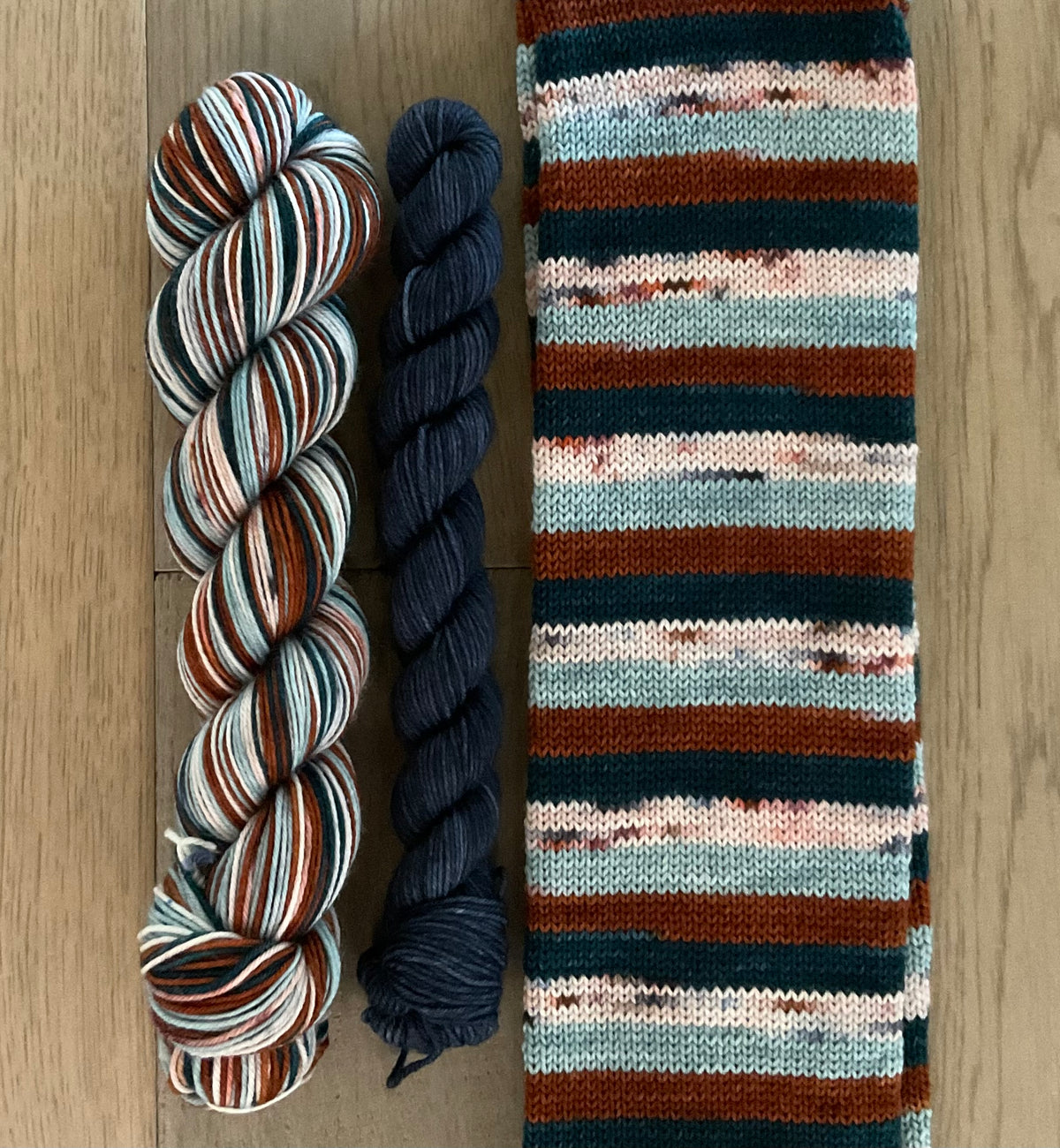 Bookworm Fingering Self-Striping Sock Set