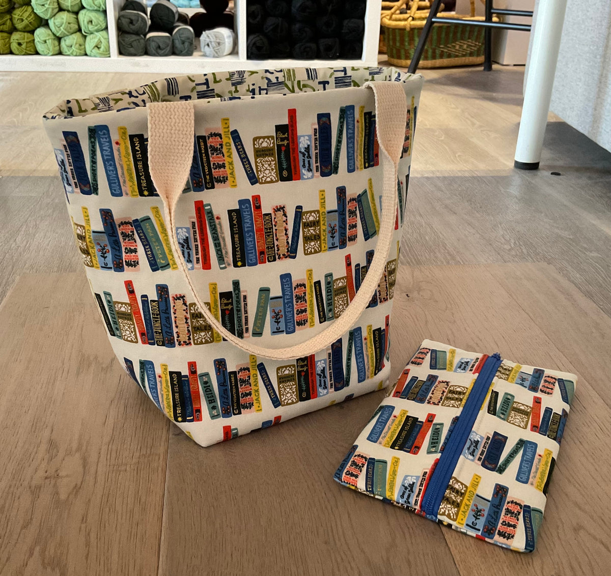 Knit City Book Bags
