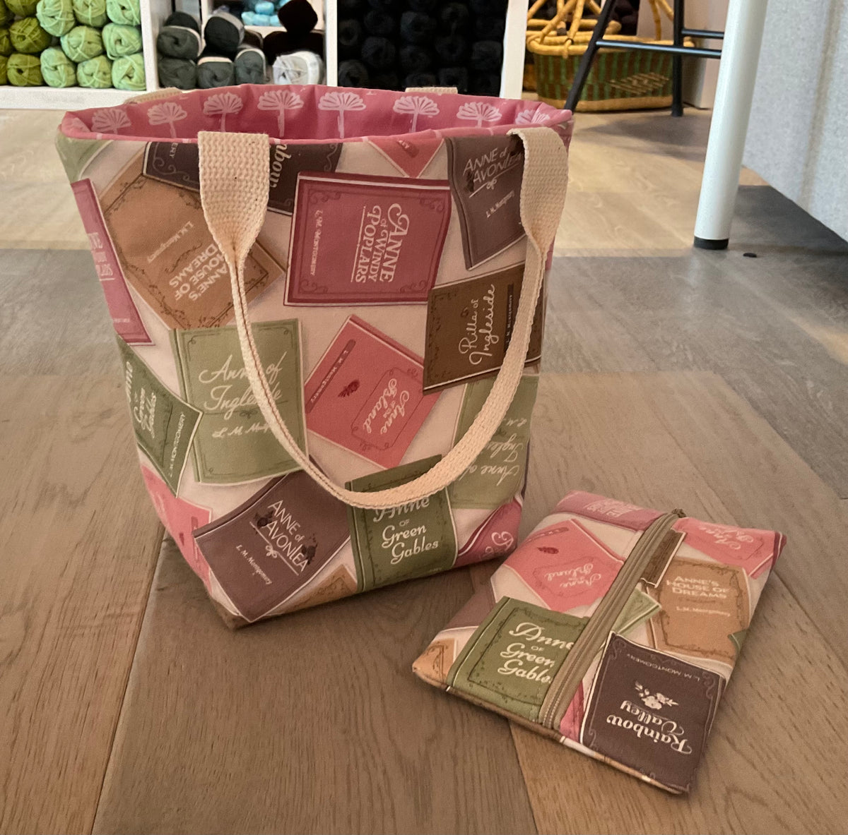 Knit City Book Bags