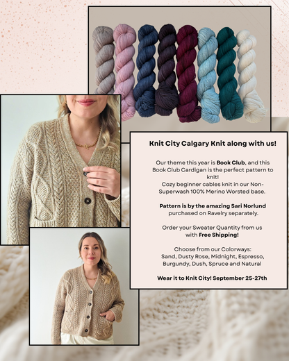 Book Club Cardigan Sets