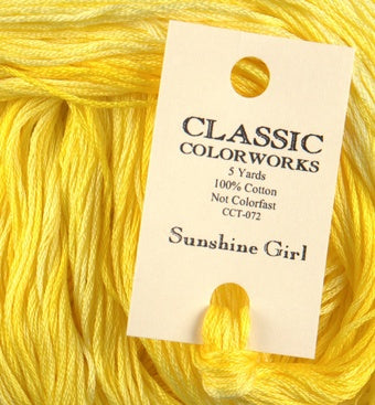 Sunshine Girl Classic Colorworks Cotton Thread