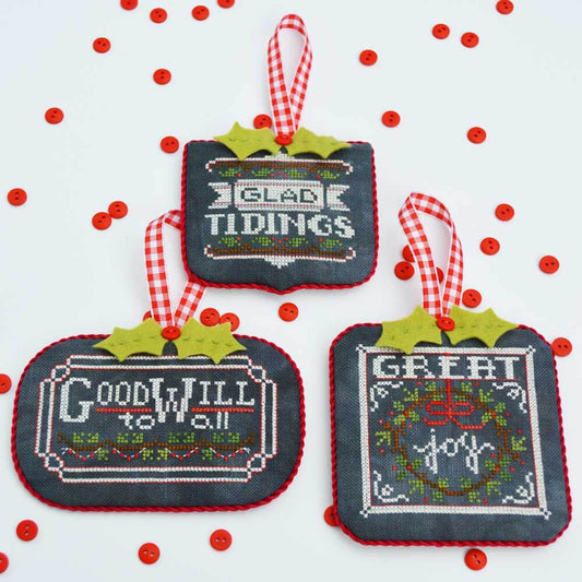 Chalkboard Ornaments - Christmas Collection Part Two