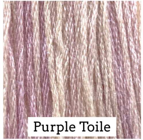 Purple Toile Classic Colorworks Cotton Thread