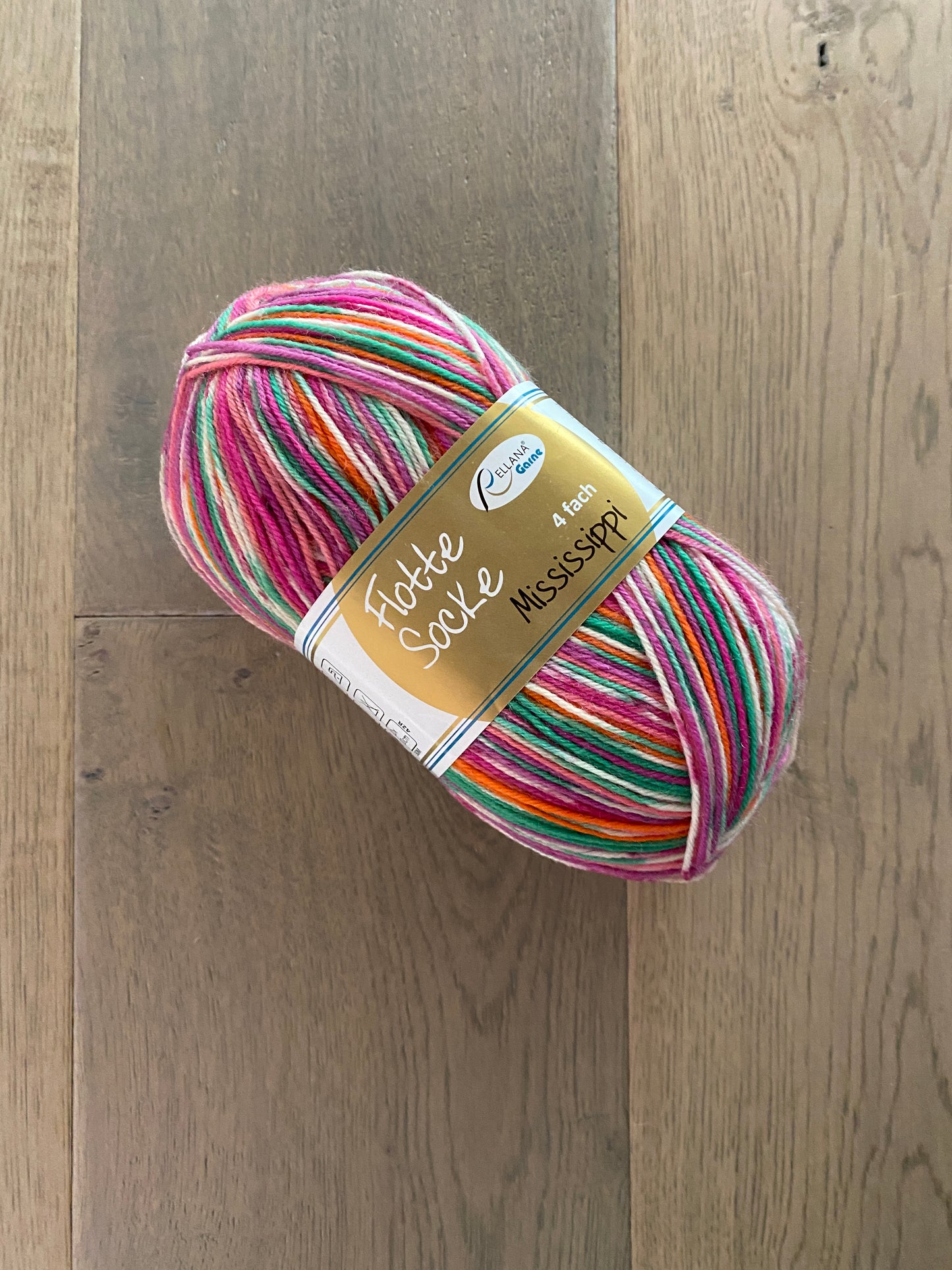 Flotte Socke Mississippi Yarn Color 1164