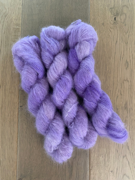 Lilac Suri Alpaca Silk Skein
