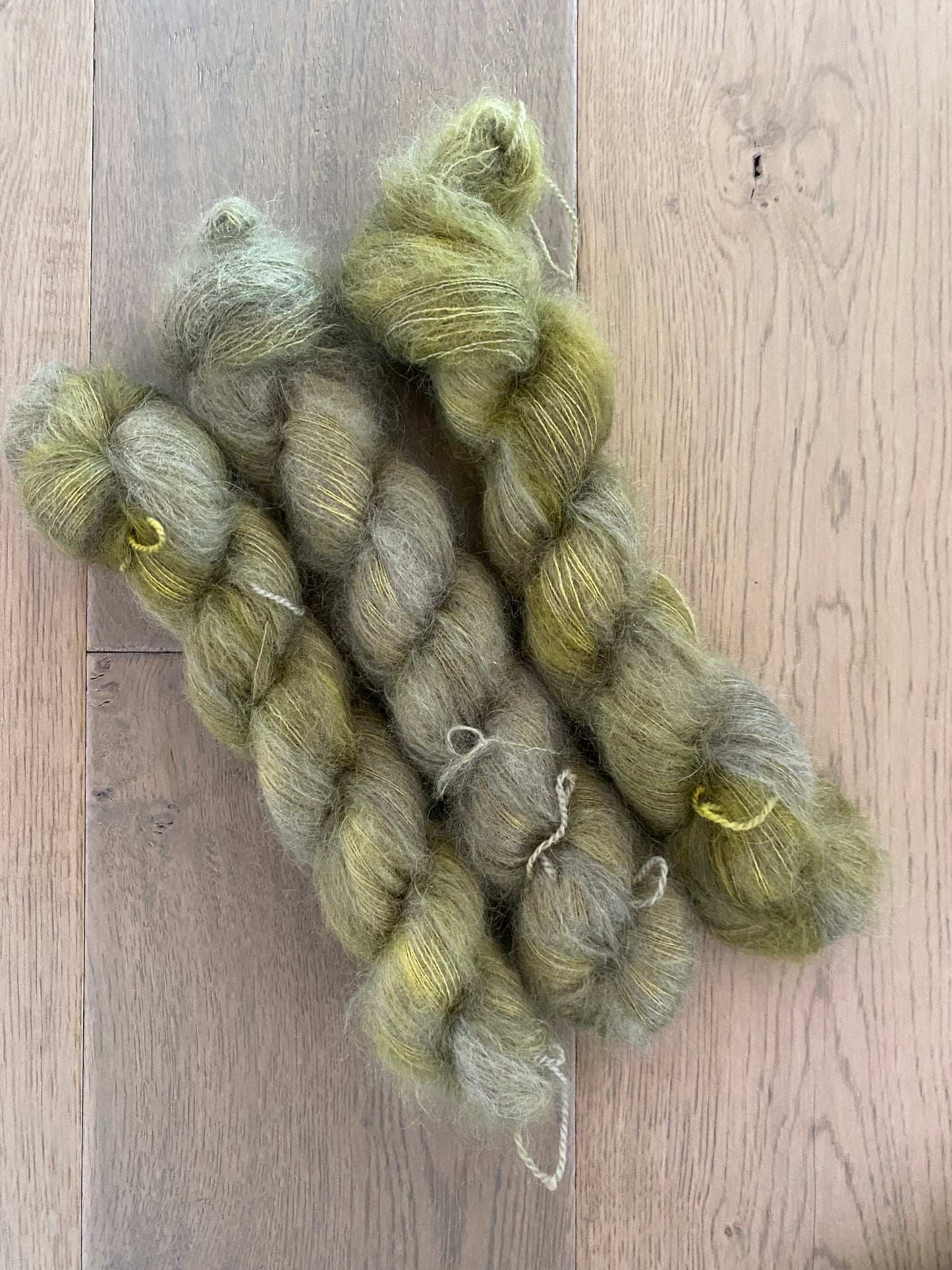 Moss Mohair Skein