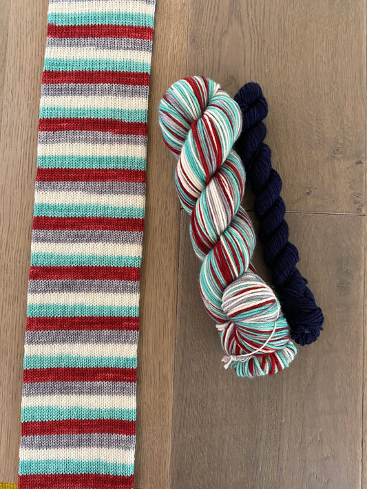 DK Sleigh Ride Self Striping Sock Set