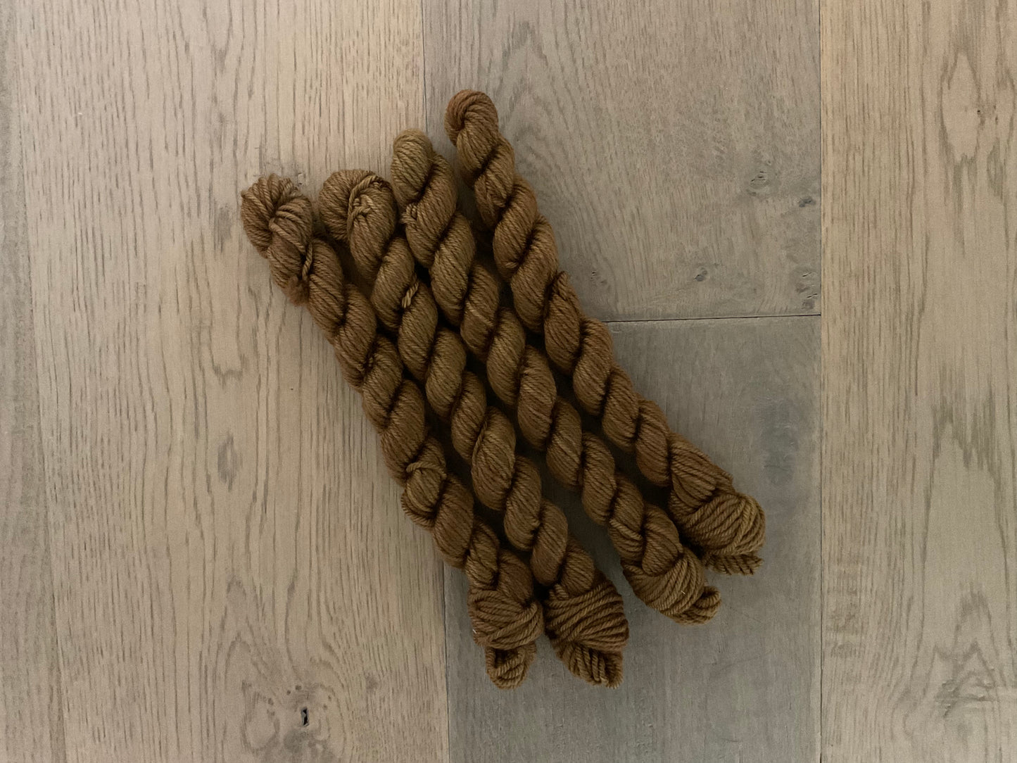 Mini Worsted Toffee Skein