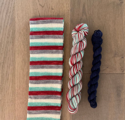 Sleigh Ride Self Striping Sock Set