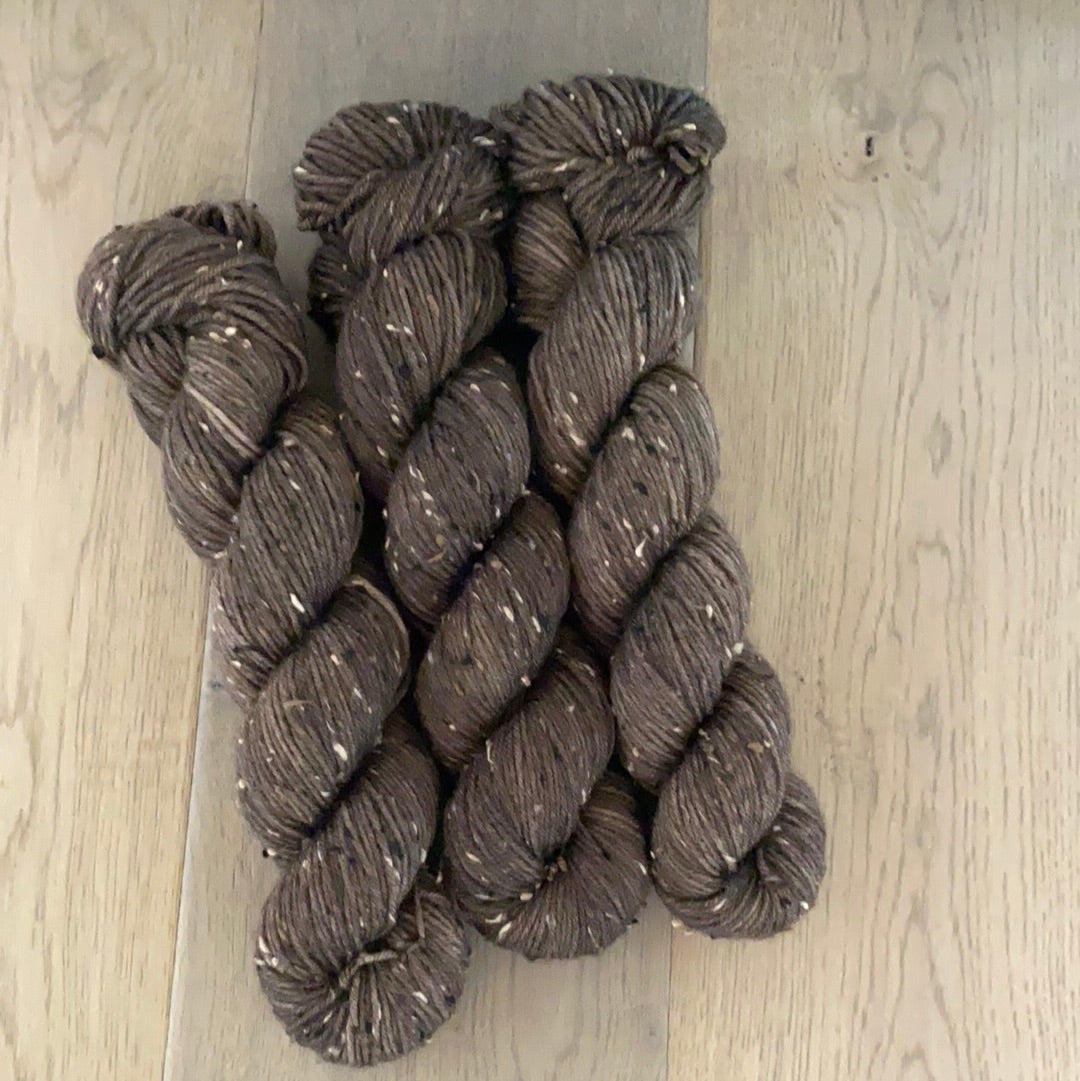 DK Tweed Chocolate Yarn