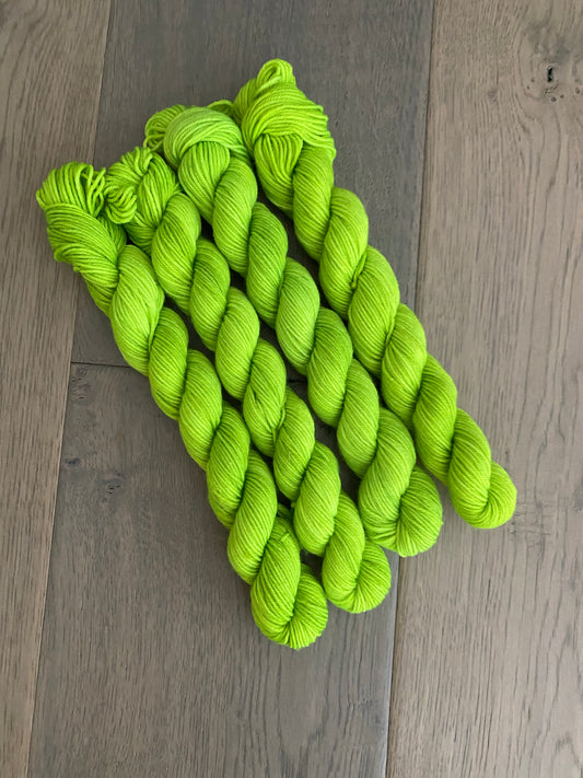 Mini Electric Fingering Skein