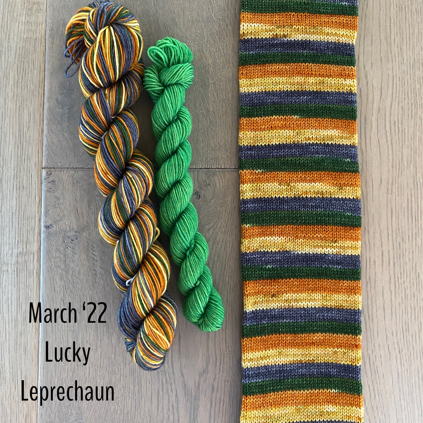 March 2022-Self Striping Set-Lucky Leprechaun