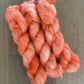 Peach Suri Alpaca Silk Skein