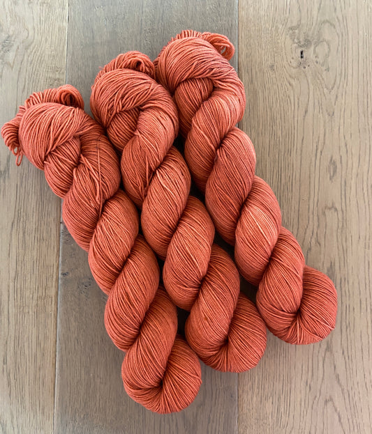 Terracotta Fingering Yarn