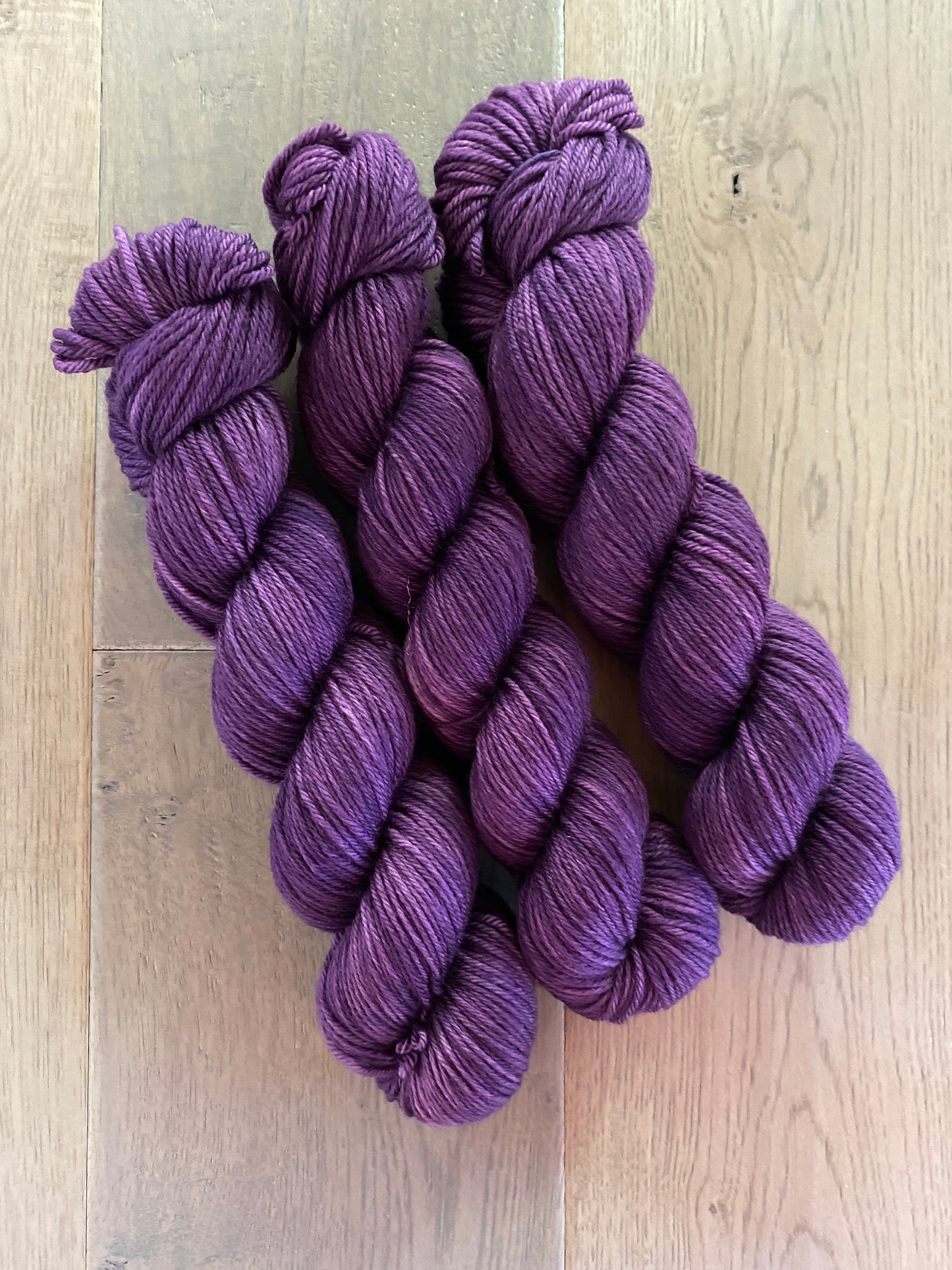 Worsted Purple Yarn