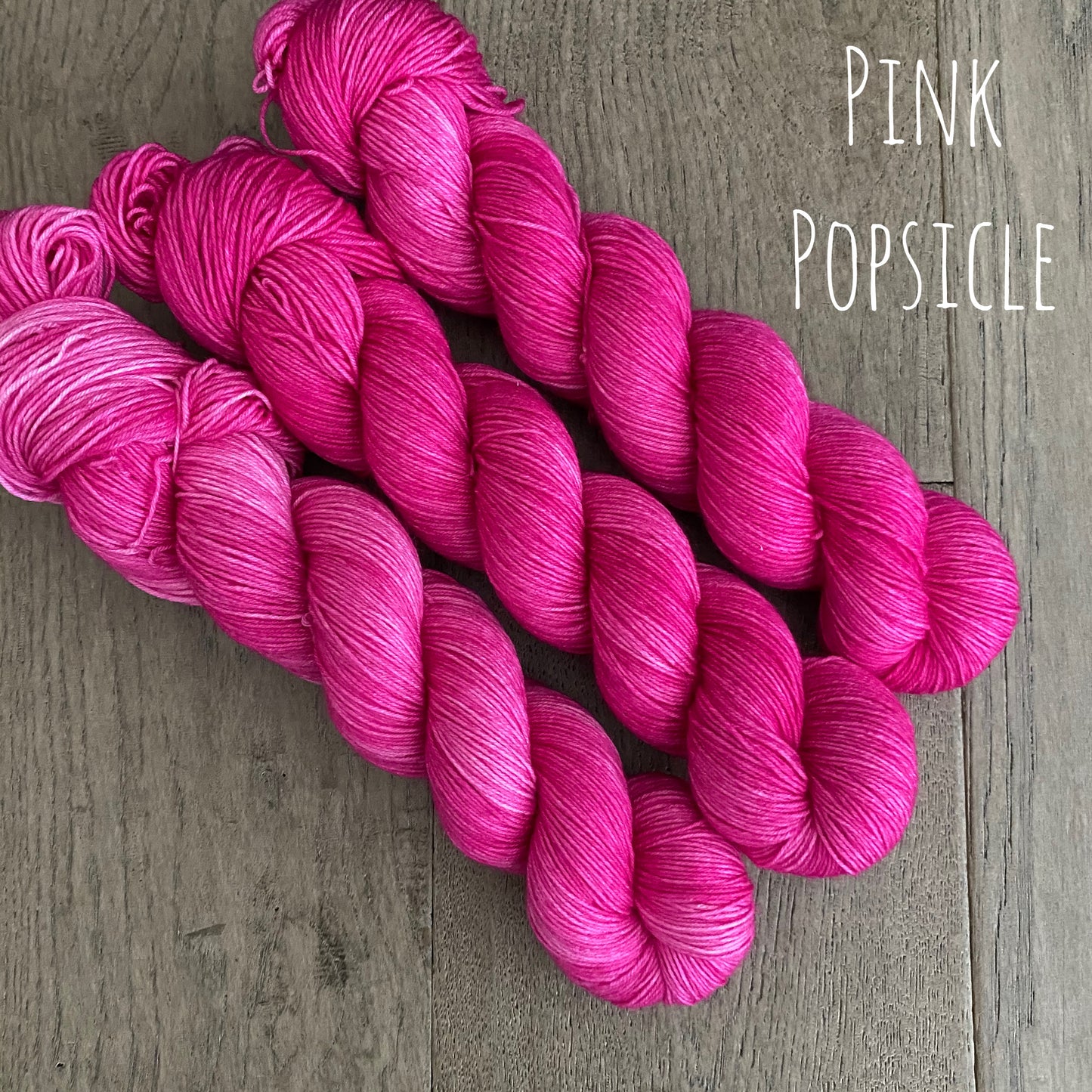Pink Popsicle Fingering Yarn