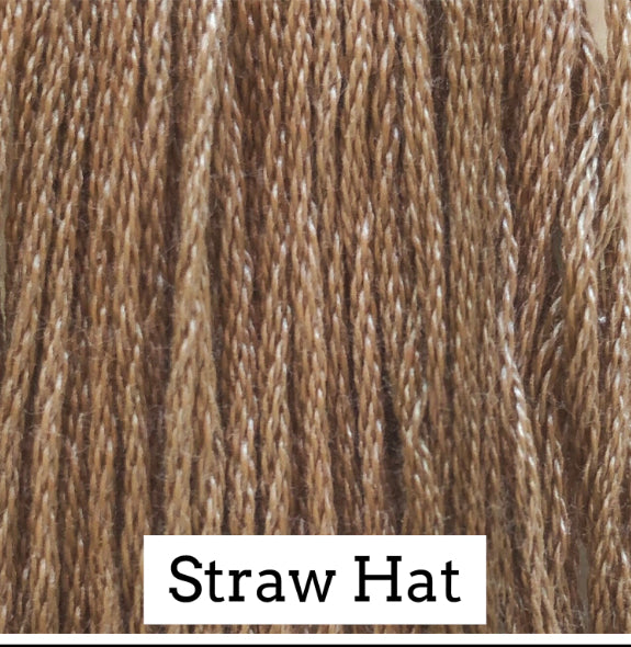 Straw Hat Classic Colorworks Cotton Thread