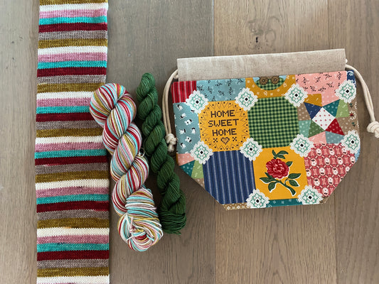 Mother's Day Project bag and sock set