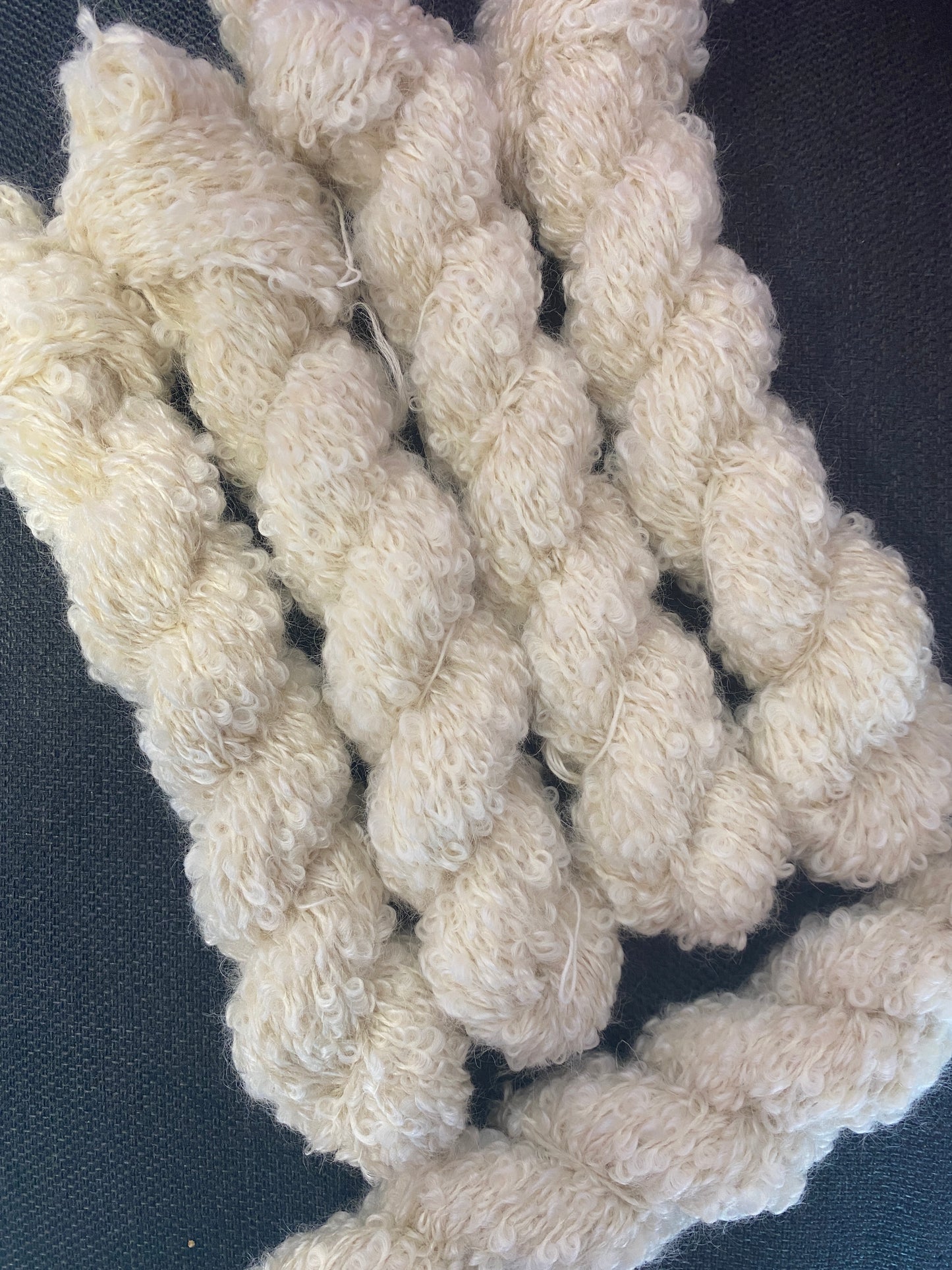 Natural Loopy Mohair