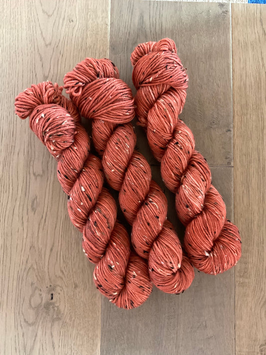 DK Tweed Terracotta Skein