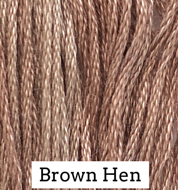Brown Hen Classic Colorworks Cotton Thread