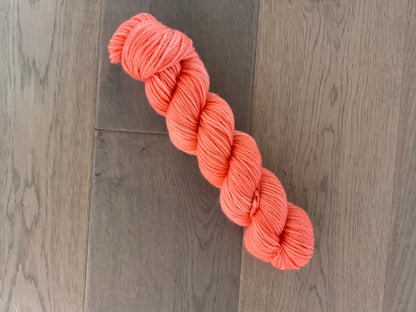 Worsted Peach Yarn