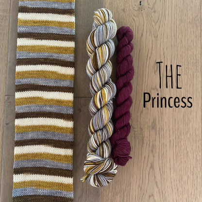 The PRINCESS Self Striping Sock Set