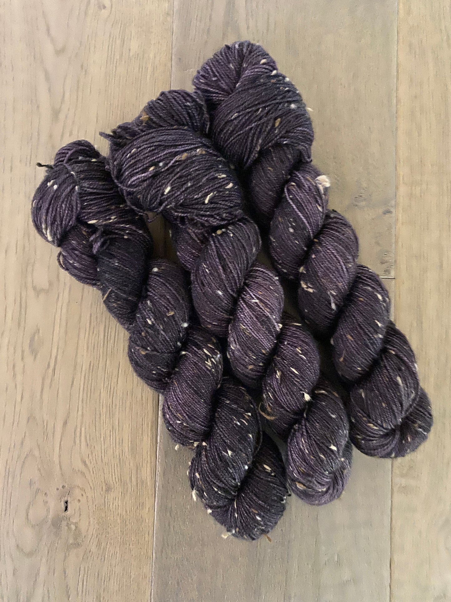 Fingering Tweed Espresso Skein