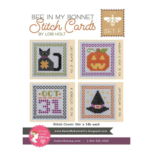 Stitch Cards - Set F