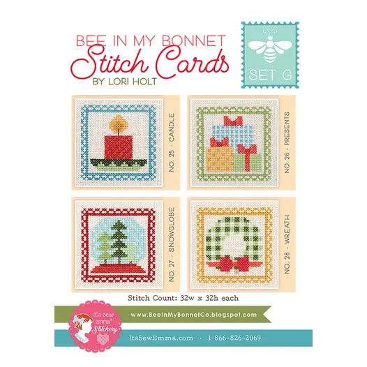 Stitch Cards - Set G
