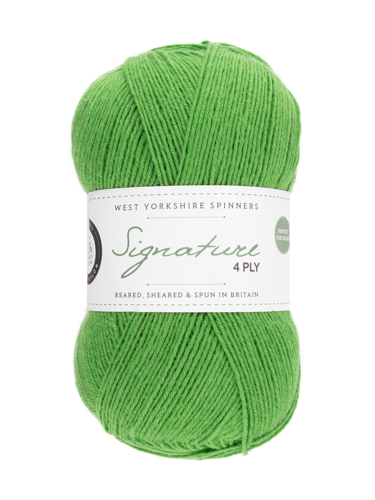 West Yorkshire Spinners Signature 4-Ply - Chocolate Lime – Polka Dot ...