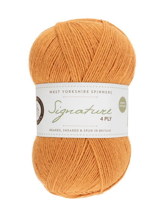 West Yorkshire Spinners Signature 4-Ply - Tumeric